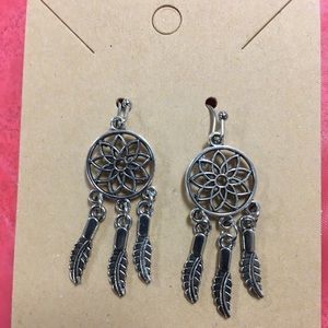 Dream catcher earrings